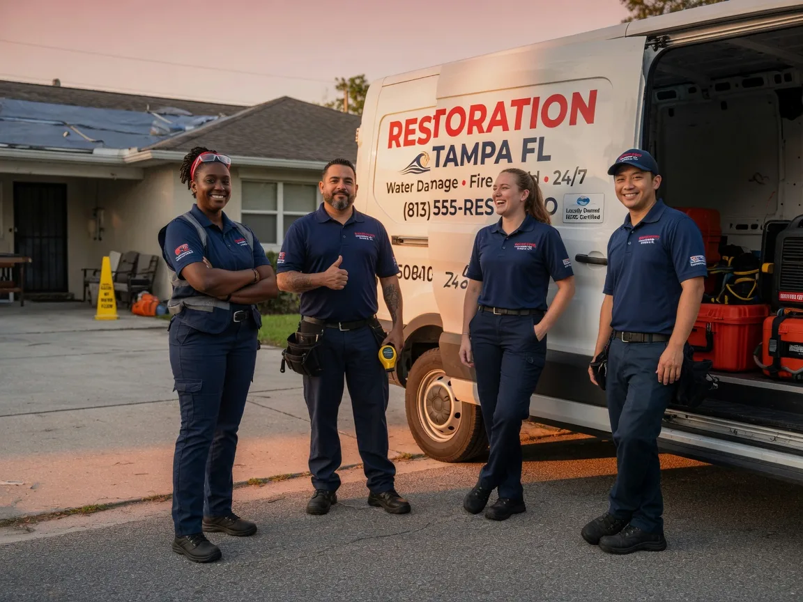 Water Damage Restoration company in Lisbon, LA